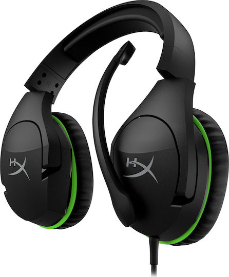 HyperX CloudX Stinger Надушници Геймърски слушалки с връзка 3,5 мм Зелен