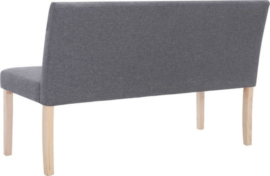 Διθέσιος Καναπές Γκρι 139.5x154x85.5εκ.