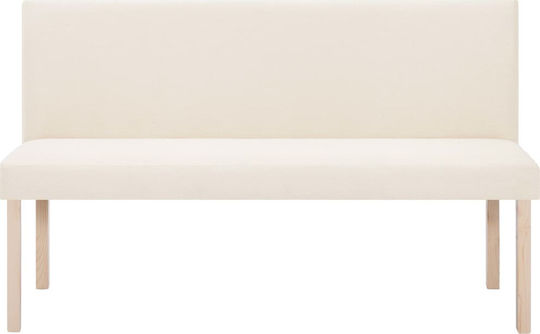 Canapea Cu Două Locuri Bej 139.5x54x85.5cm