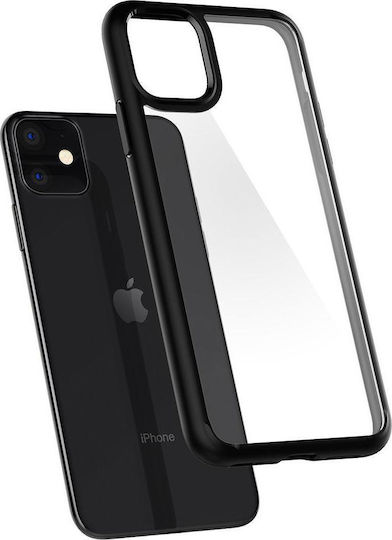 Spigen Ultra Hybrid Back Cover Πλαστικό 2mm Μαύρο (iPhone 11)