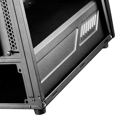 Silverstone RL05 Midi-Turm Computergehäuse Rot