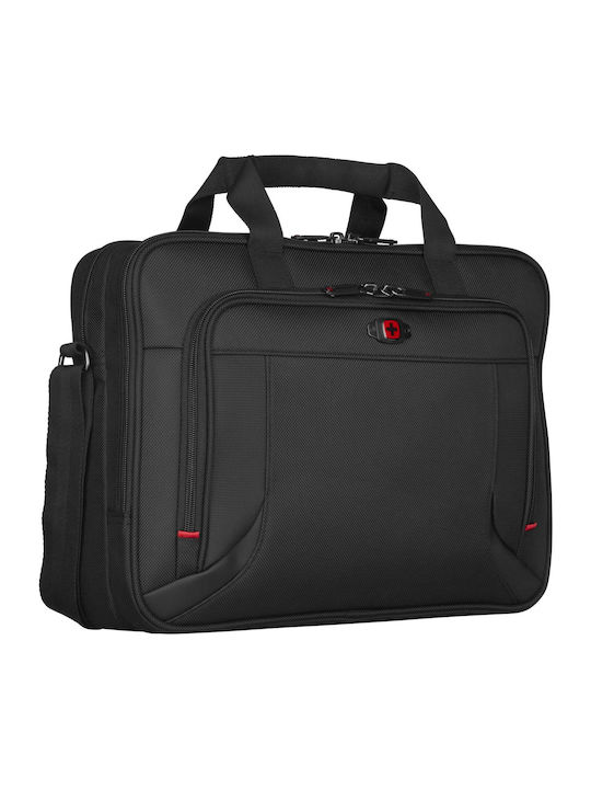 Wenger Prospectus Τσάντα Ώμου / Χειρός για Laptop 16" σε Μαύρο χρώμα