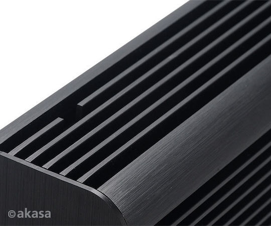 Akasa Euler S Mini-Turm Computergehäuse Schwarz