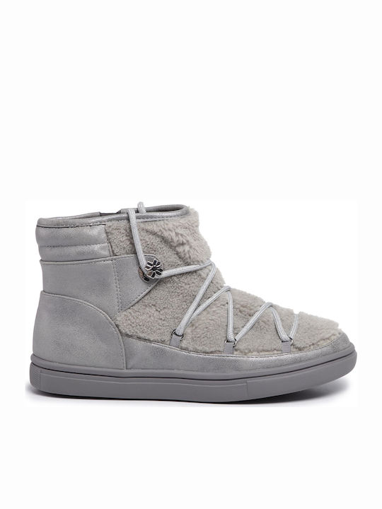 Mayoral Kids Boots with Zipper Silver