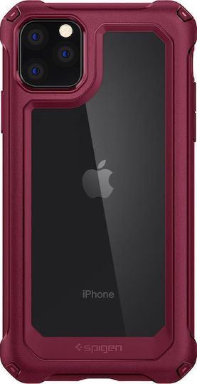 Spigen Gauntlet Back Cover Σιλικόνης Κόκκινο (iPhone 11 Pro)