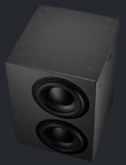 Dynaudio Core Sub Aktiv Subwoofer mit Lautsprecher 9" 1000W Schwarz