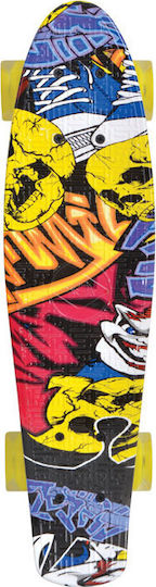 Schildkrot Free Spirit Party 5.51" Komplett Penny Board Mehrfarbig