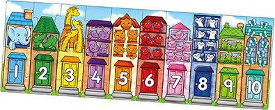 Παιδικό Puzzle Number Street 20pcs Orchard
