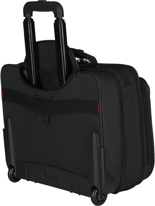 Wenger Granada Τσάντα Laptop 17" με Ροδάκια σε Μαύρο χρώμα