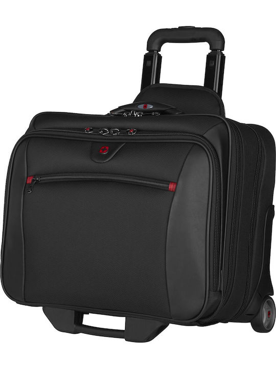 Wenger Potomac Τσάντα Laptop 17" με Ροδάκια σε Μαύρο χρώμα