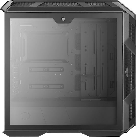 CoolerMaster MasterCase H500M Gaming Midi Tower Κουτί Υπολογιστή με Πλαϊνό Παράθυρο και RGB Φωτισμό Μαύρο