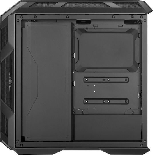 CoolerMaster MasterCase H500M Gaming Midi Tower Κουτί Υπολογιστή με Πλαϊνό Παράθυρο και RGB Φωτισμό Μαύρο