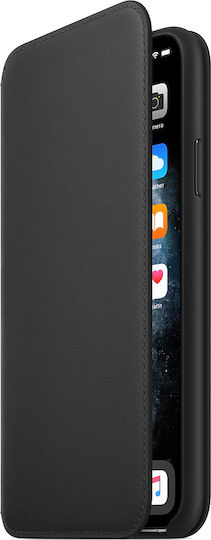 Apple Buchen Sie Synthetisches Leder Schwarz (iPhone 11 Pro Max)