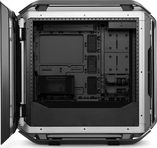 CoolerMaster Cosmos C700m Gaming Midi Tower Κουτί Υπολογιστή με Πλαϊνό Παράθυρο και RGB Φωτισμό Μαύρο