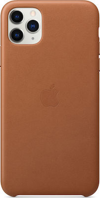Apple Leather Case Saddle Brown (iPhone 11 Pro Max)