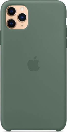 Apple Silicone Case Back Cover Σιλικόνης Πράσινο (iPhone 11 Pro Max)