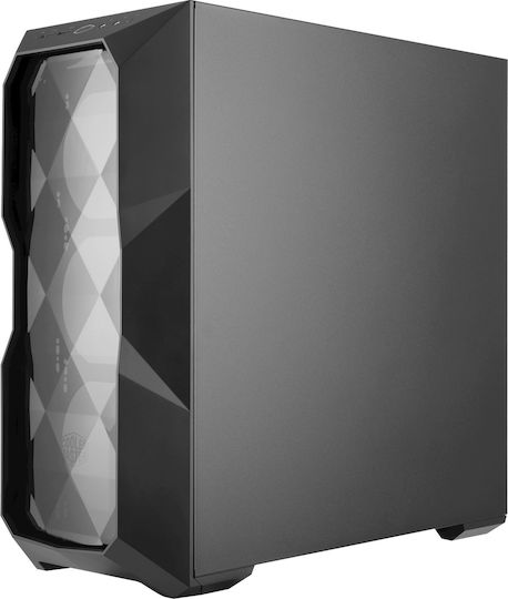 CoolerMaster MasterBox TD500L Gaming Midi Tower Κουτί Υπολογιστή με Πλαϊνό Παράθυρο Μαύρο