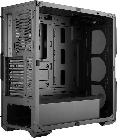 CoolerMaster MasterBox TD500L Gaming Midi Tower Κουτί Υπολογιστή με Πλαϊνό Παράθυρο Μαύρο