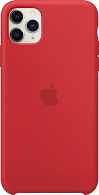 Apple Silicone Case Umschlag Rückseite Silikon Rot (iPhone 11 Pro Max) MWYV2ZM/A