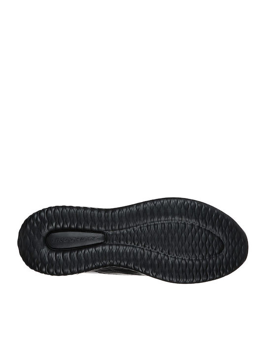 Delson Antigo Piele Pantofi casual pentru bărbați Anatomic Negre