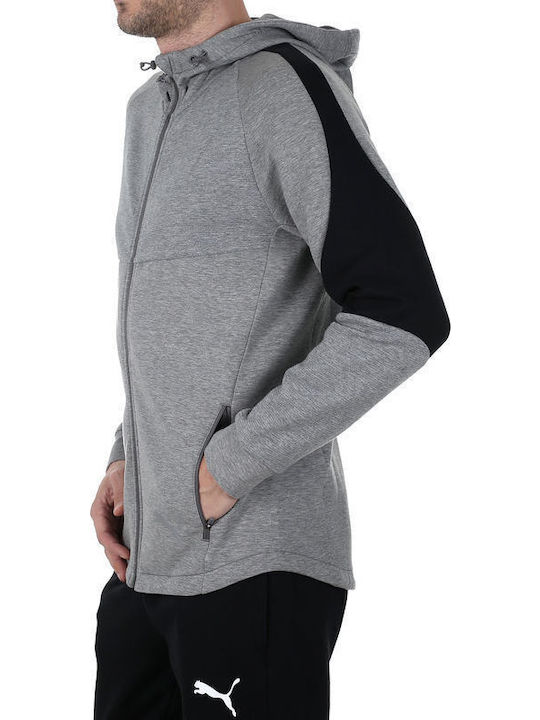 Evostripe Men's Athletic Jacket Grey