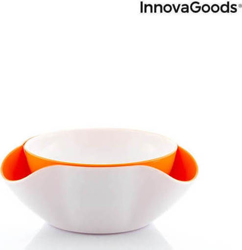 InnovaGoods Bol de Servire Rotund Plastic Portocaliu 2buc