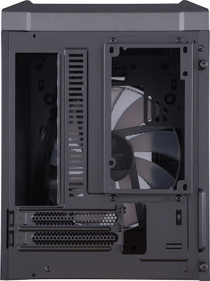 CoolerMaster Mastercase H100 Cube Κουτί Υπολογιστή με RGB Φωτισμό Γκρι