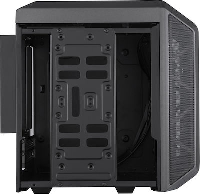 CoolerMaster Mastercase H100 Cube Κουτί Υπολογιστή με RGB Φωτισμό Γκρι