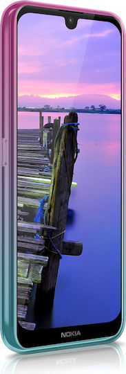 KWmobile Bicolor Back Cover Silicon Multicolor (Nokia 2.2)