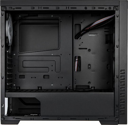Kolink Horizon RGB Black Gaming Midi Tower Computer Case with Side Window Black