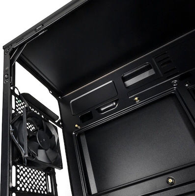 Kolink Inspire K1 Gaming Midi Tower Κουτί Υπολογιστή με Πλαϊνό Παράθυρο και RGB Φωτισμό Μαύρο