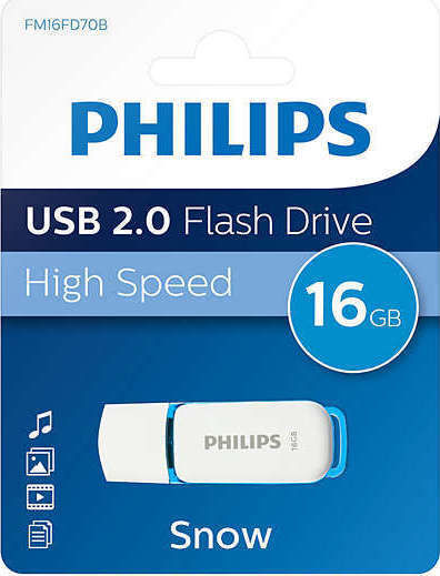 Philips Snow 16ГБ USB 2.0 Стик Син