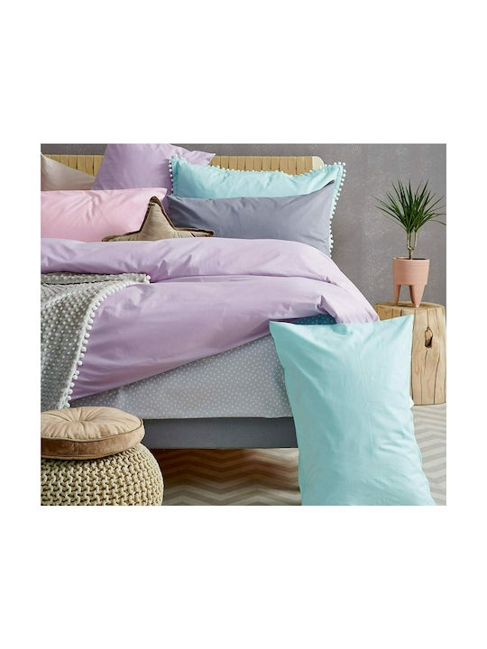 Palamaiki Etoile Pillowcase Set with Envelope Cover Aqua 50x70cm. 9-050108-001