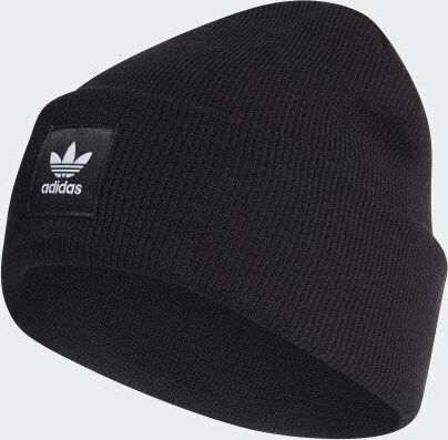 Adicolor Beanie Unisex Beanie mit Rippstrick in Schwarz Farbe