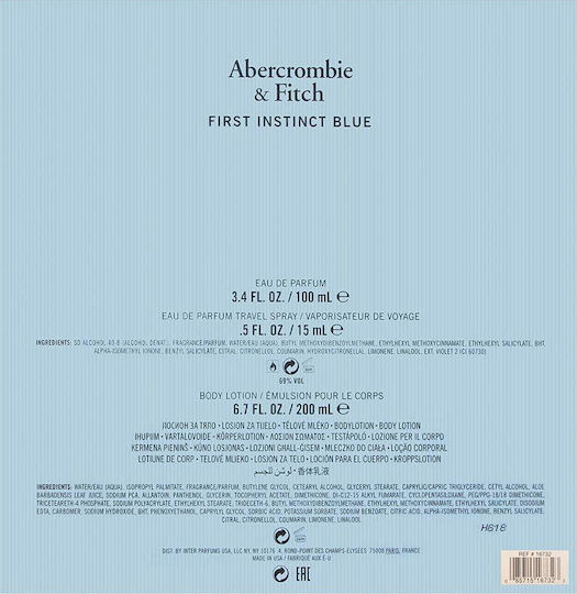 Abercrombie & Fitch First Instinct Set De Parfumuri Pentru Femei Cu Loțiune De Corp