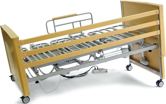 Vita Orthopaedics V-Rotate Ηλεκτρικό Πολύσπαστο Νοσοκομειακό Κρεβάτι με Αναρτήρα / Φρένα / Πλαϊνό / Στρώμα / Ρόδες 10-2-187