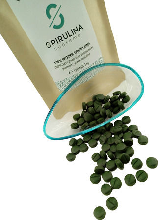 Spirulina Supreme Tablets Refill 120 ταμπλέτες