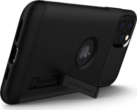 Spigen Slim Armor Back Cover Πλαστικό Μαύρο (iPhone 11 Pro)