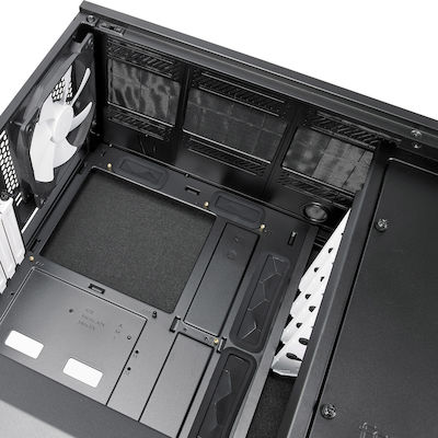 Fractal Design Define R6 Tempered Glass Midi Tower Κουτί Υπολογιστή με Πλαϊνό Παράθυρο Μαύρο
