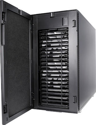 Fractal Design Define R6 Tempered Glass Midi Tower Κουτί Υπολογιστή με Πλαϊνό Παράθυρο Μαύρο