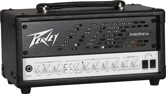 Peavey invective .MH Mini Amp Head Λαμπάτη Κεφαλή Ηλεκτρικής Κιθάρας 20W Ασημί