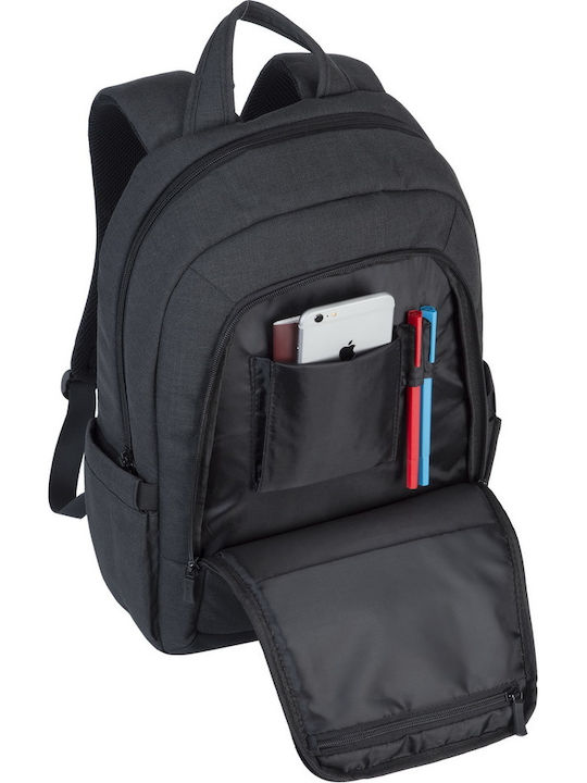 Rivacase Alpendorf 7560BLA Αδιάβροχη Τσάντα Πλάτης για Laptop 15.6" σε Μαύρο χρώμα