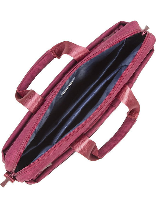 Rivacase Biscayne 8335 Τσάντα Ώμου / Χειρός για Laptop 15.6" σε Κόκκινο χρώμα