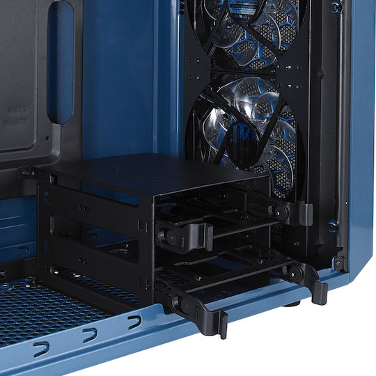 Fractal Design Focus G Midi Tower Κουτί Υπολογιστή με Πλαϊνό Παράθυρο Μπλε