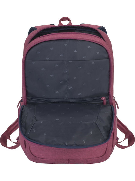Rivacase Suzuka 7760 Αδιάβροχη Τσάντα Πλάτης για Laptop 15.6" σε Κόκκινο χρώμα