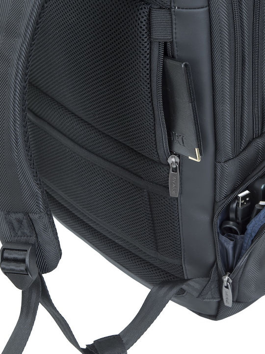Rivacase Narita 8165 Τσάντα Πλάτης για Laptop 15.6" σε Μαύρο χρώμα