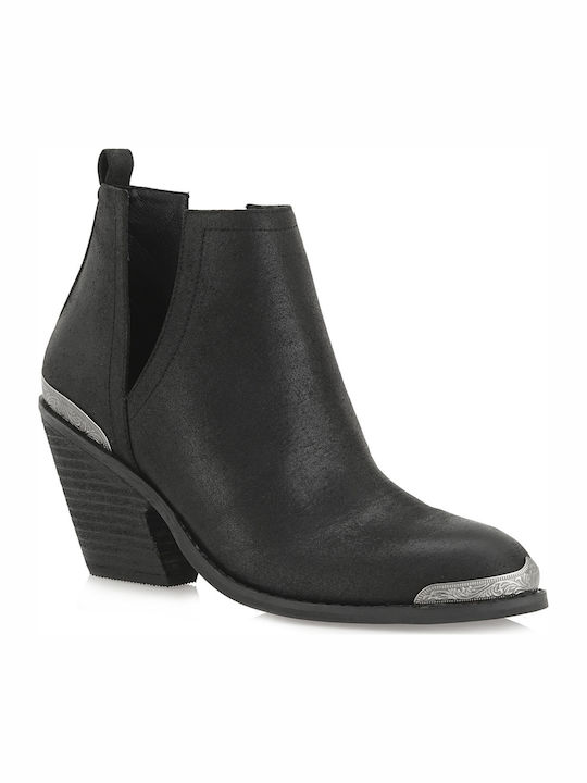 Exe Women's High Heel Chelsea Boots Black