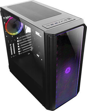 Antec NX1000 Gaming Midi Tower Κουτί Υπολογιστή με Πλαϊνό Παράθυρο Μαύρο