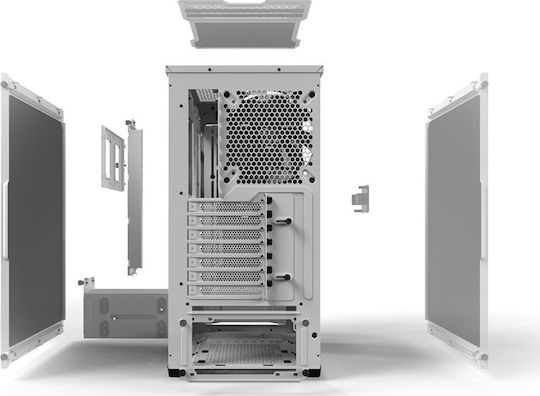 Be Quiet Pure Base 500 Midi Tower Компютърна Кутия Бяла