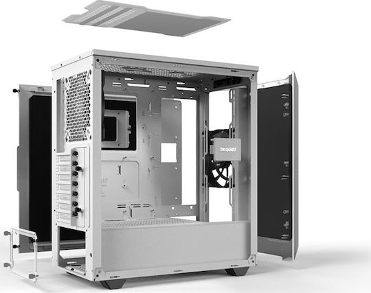 Be Quiet Pure Base 500 Midi Tower Компютърна Кутия Бяла